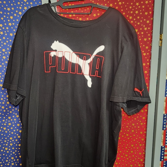 Puma Other - **PUMA Men's Black Graphic Logo T-Shirt**